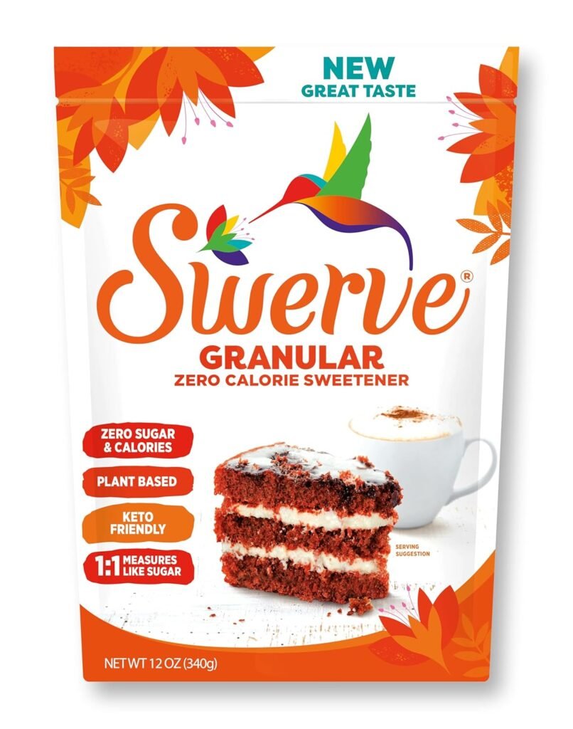 Swerve Sweetener, Granular, 12 Ounce